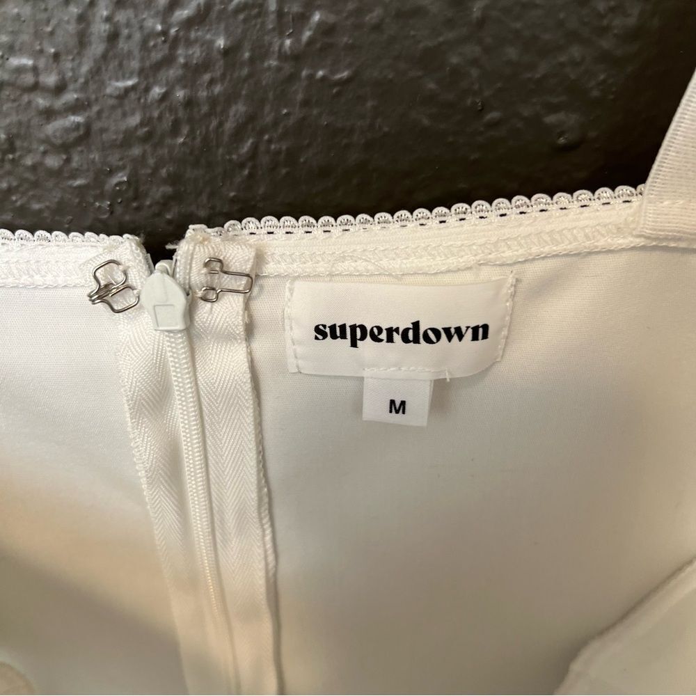 Revolve, Superdown, Savanah Square Trim Corset Dr… - image 8